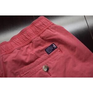 Johnni-O Surfer Shorts Pink Flat Stretch Waist Chino Mens Size 32